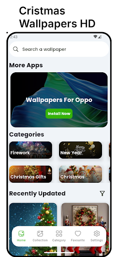 Christmas Wallpapers - HD Wall screenshot 1