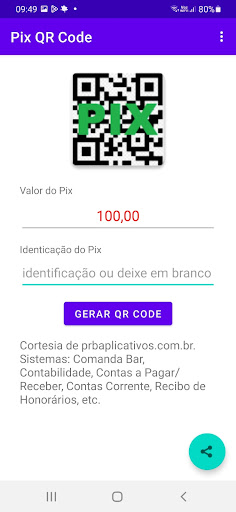 Pix QR Code Screen 2
