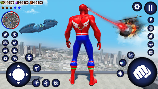 Spider Hero Man Spider Games Screen 3