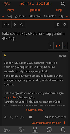 Normal Sözlük Webview Screen 3