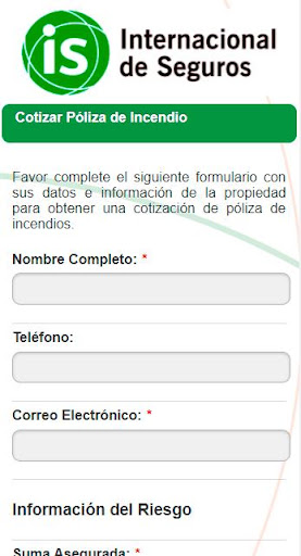 Cia. Internacional de Seguros screenshot 3