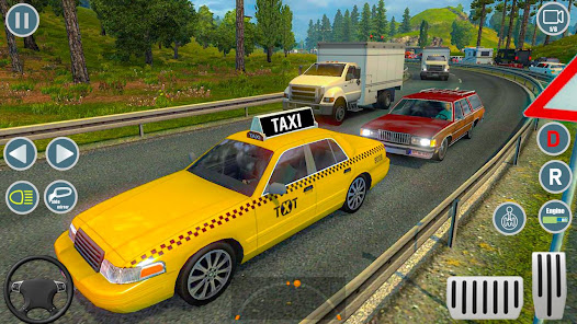 City Taxi Drive: Taxi Car Game  screenshots 1