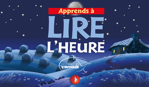 Android application Apprends à lire l'heure screenshort