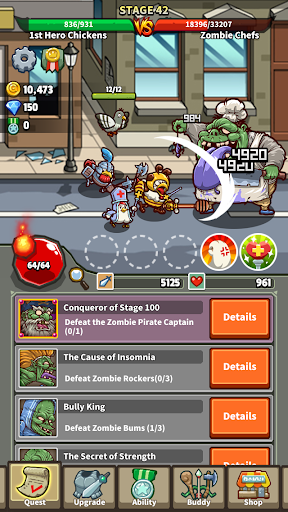Chickens VS Zombies Screen 2