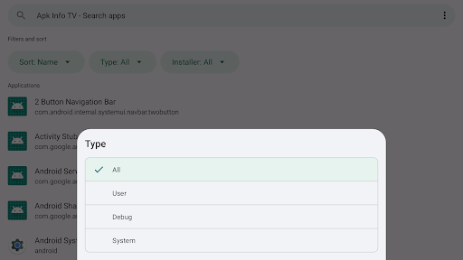 Screenshot of Apk Info