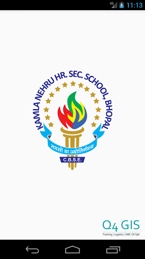Android application Kamla Nehru School Bhopal VTS screenshort