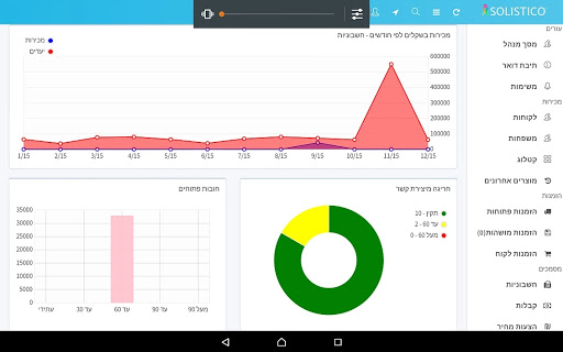 Android application solistico1 screenshort