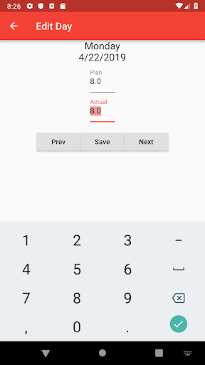Goal Planner Screen 2