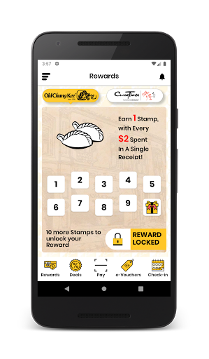 Old Chang Kee Rewards Screen 3
