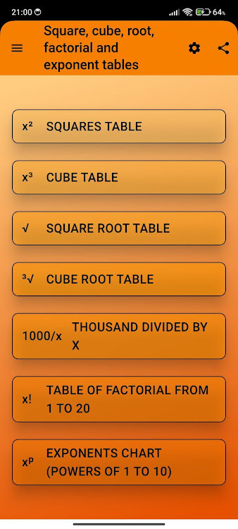 square root of 8 - 1.0.2 - (Android)