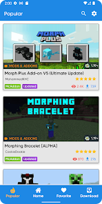 Captura 19 Morph Plus Mods android