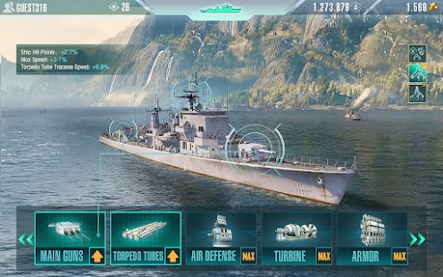 Battle Warship:Naval Empire Screenshot