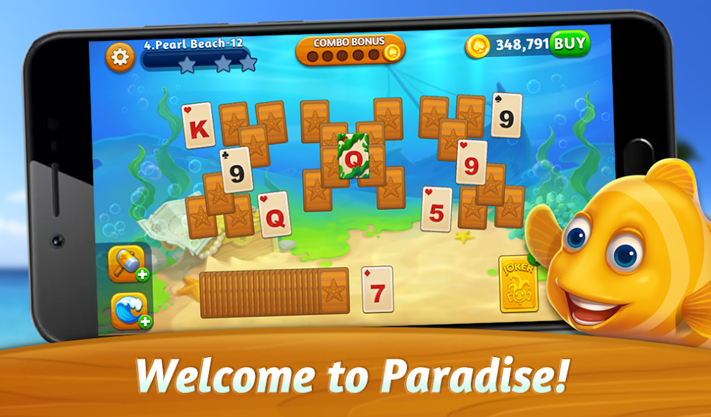 Solitaire Paradise: Tripeaks 22.0401.09 APK + Мод (Unlimited money) за Android
