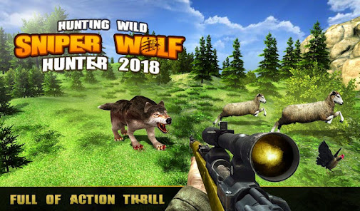 Hunting Wild Wolf Sniper 3D 2.8 APK + Mod (المال غير محدود) إلى عن على ذكري المظهر