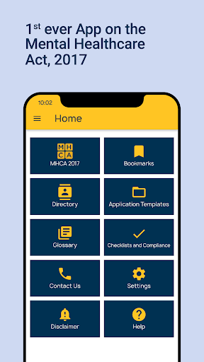Android application MHCA 2017 screenshort