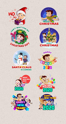 Screenshot of Chhota Bheem WAStickers