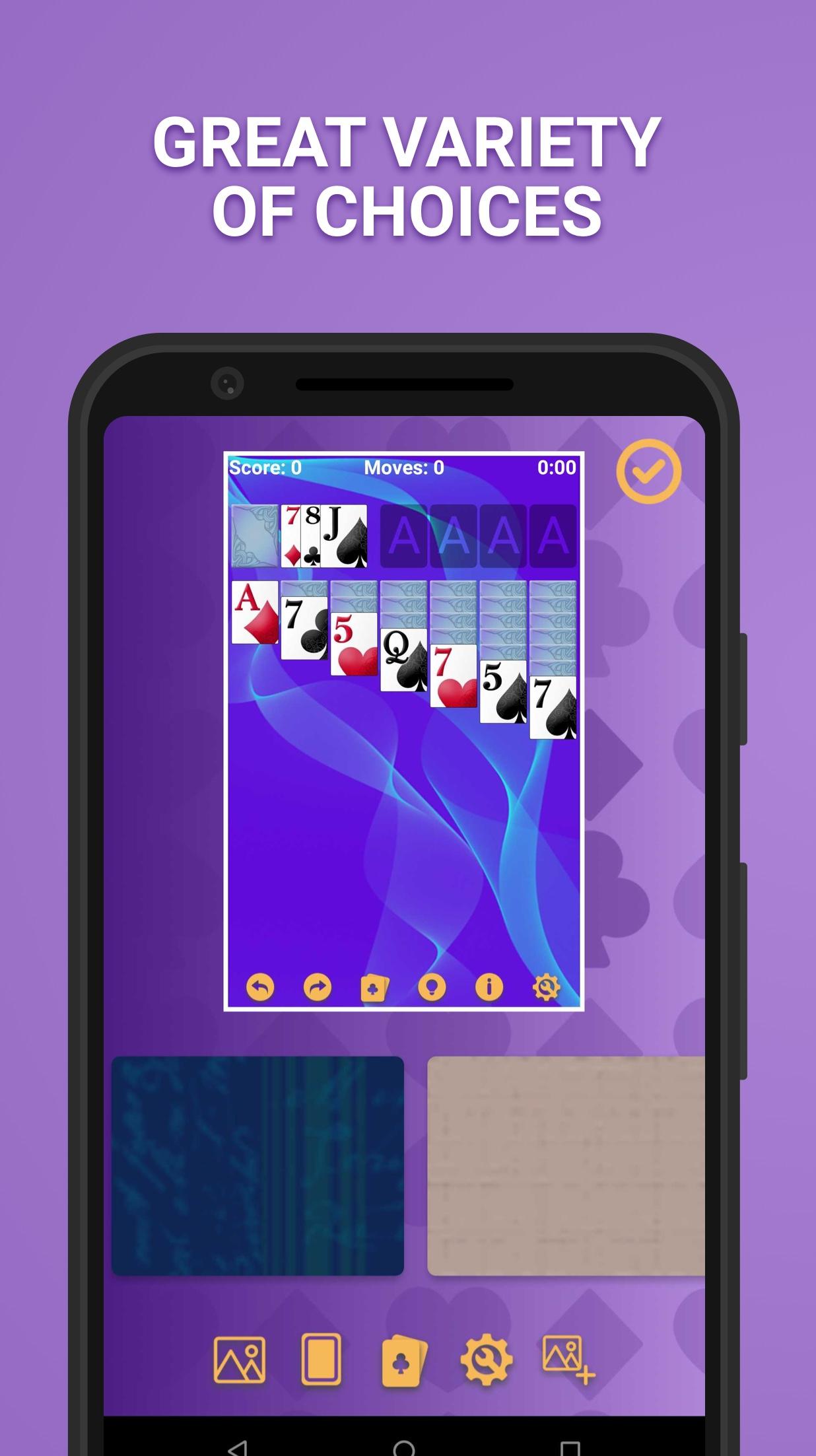 Android application Solitaire Super Pack screenshort