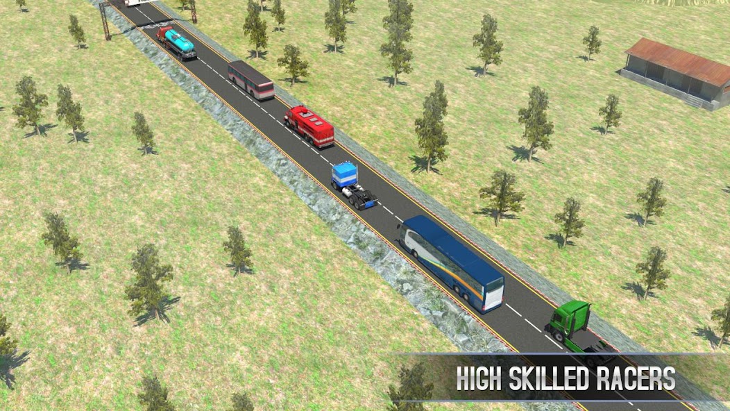Bus vs Truck Race