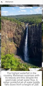 Prominent waterfalls