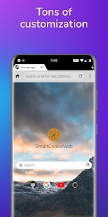 Smart Cookie Secure Web Browser MOD APK 5