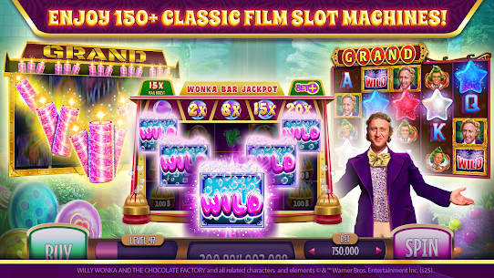 Willy Wonka Vegas Casino Slots MOD APK 190.0.2092 (Unlimited Coins) 4