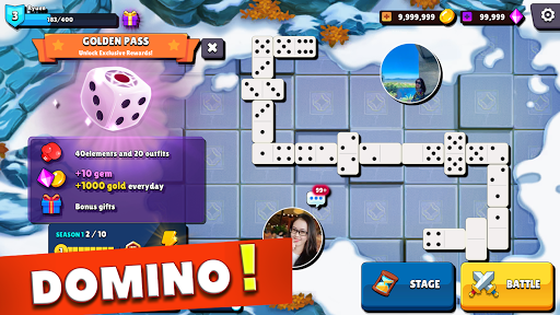 Dominoes - 5 Boards Game Domino Classic in 1  screenshots 5