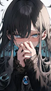 Anime Sad Girl Wallpaper