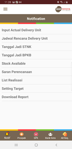 DCARE Screen 2