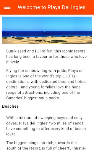 Playa Del Ingles Travel Guide