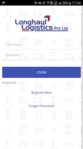 Android application Longhaul Konnect- Trucks, Fast screenshort