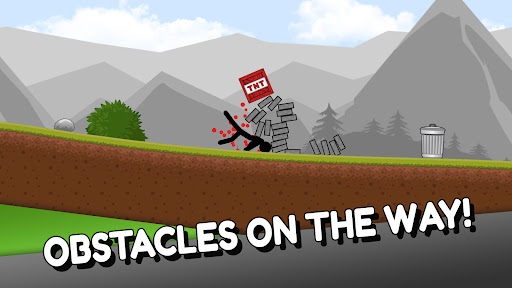 Android application Stickman Fly Damagerator screenshort