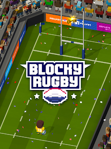 Captura de Pantalla 11 Blocky Rugby android