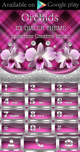 Orchids Theme Screen 3