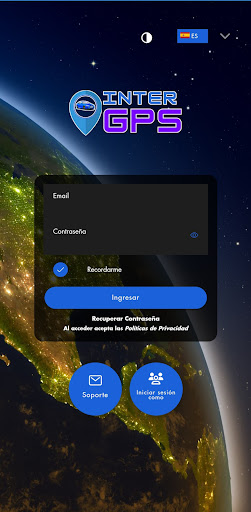 Android application Rastreo InterGPS screenshort