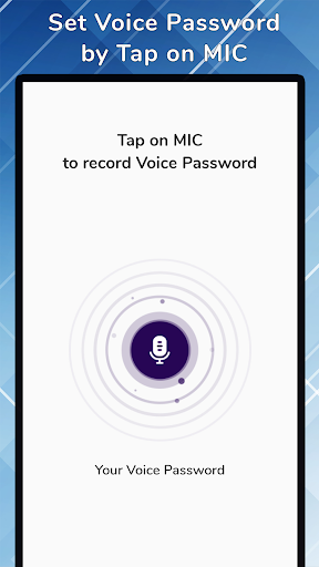 Android application Voice Lock : Smart Screen Lock screenshort