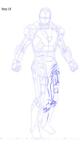 Captura de Pantalla 20 Draw Iron Superhero Man android
