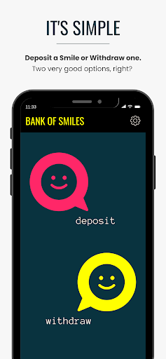 Android application Bank Of Smiles screenshort