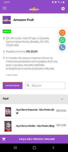 Amazon Fruit Screen 2