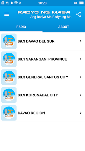 RADYO NG MASA BROADCASTING Screen 2