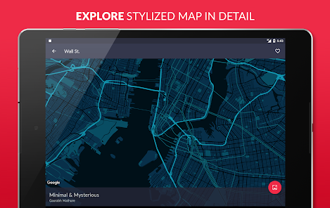 Captura de Pantalla 8 Wall St - Live Map Wallpapers android