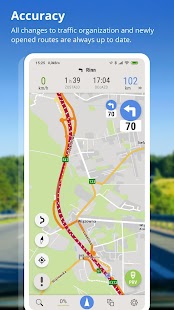 AutoMapa - offline navigation Captura de pantalla