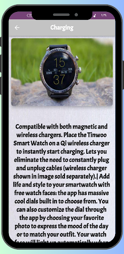 Tinwoo Smart Watch Guide Screen 3