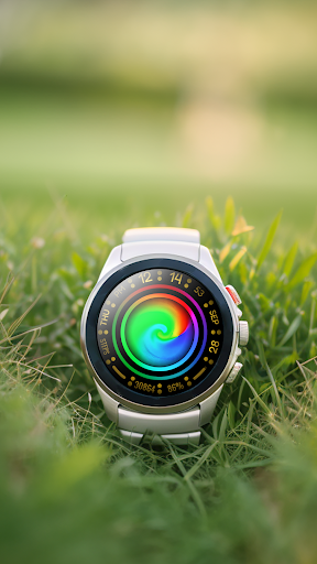 Animated Color Watch Face VS93 Screen 2