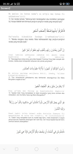 Surat Al-Mulk dan Terjemahan Screen 3