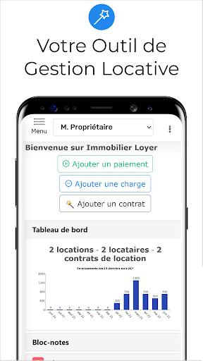 Android application Gestion Locative Facile screenshort