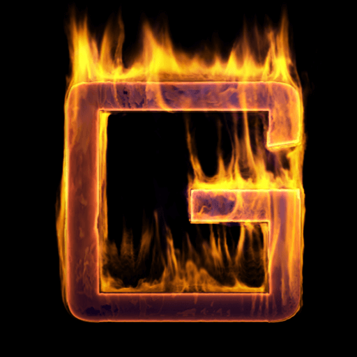 Fire Letter G Live Wallpaper logo