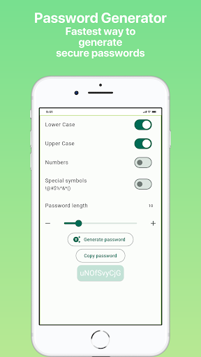 Android application Password Generator - Pro screenshort