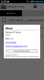 Network Places Screenshot