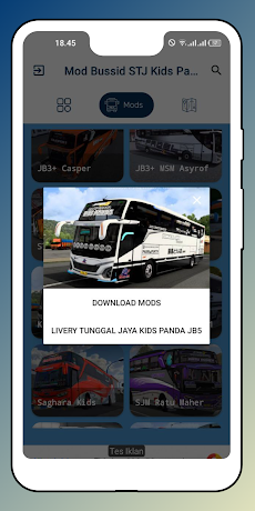 Mod Bussid STJ Kids Panda JB5のおすすめ画像3