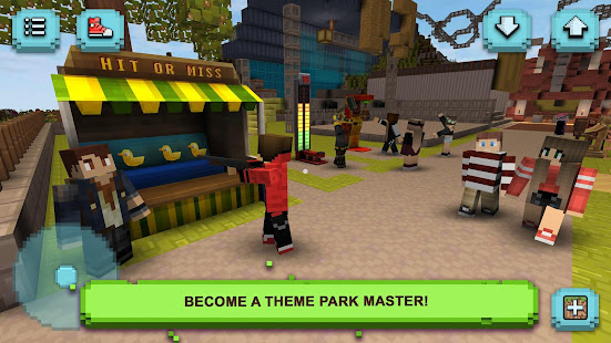 Theme Park Craft: Build & Ride Varies with device screenshots 2